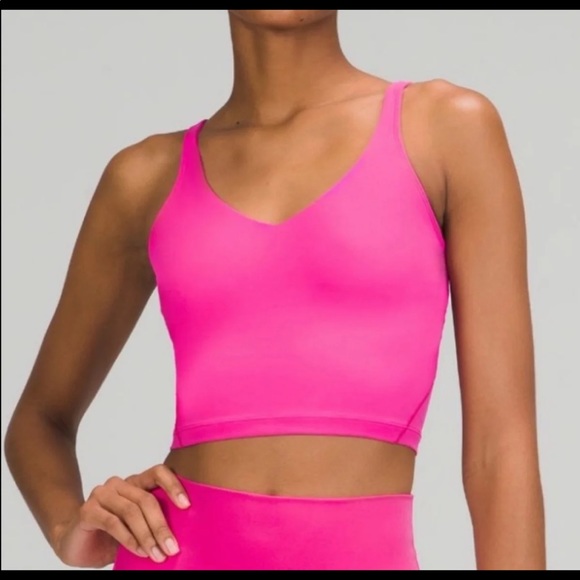 lululemon athletica Tops - Lululemon Sonic Pink Align Tank